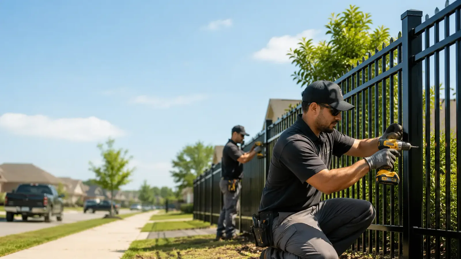 Metal Fence Installation in La Salle, TX